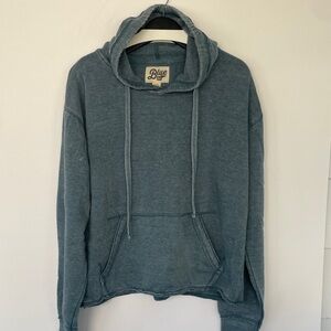 Blue 84 Blue Soft Distressed Hoodie Size XL